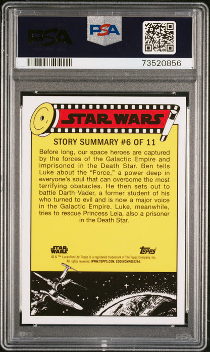 2022 Topps Chrome Sapphire Edition Star Wars Lord Vader’S Guards #32 PSA 10