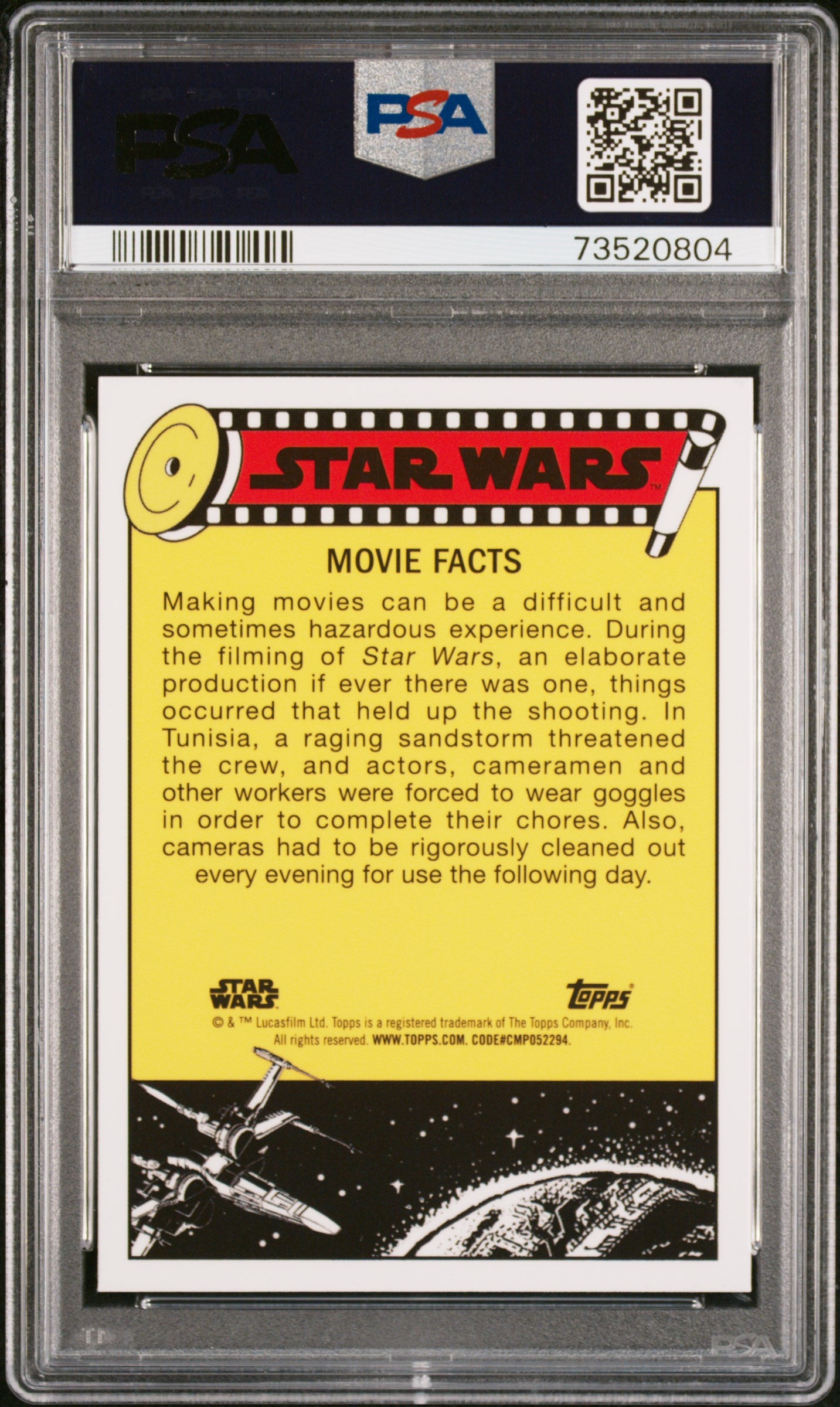 2022 Topps Chrome Sapphire Edition Star Wars Injured! See-Threepio #23 PSA 10
