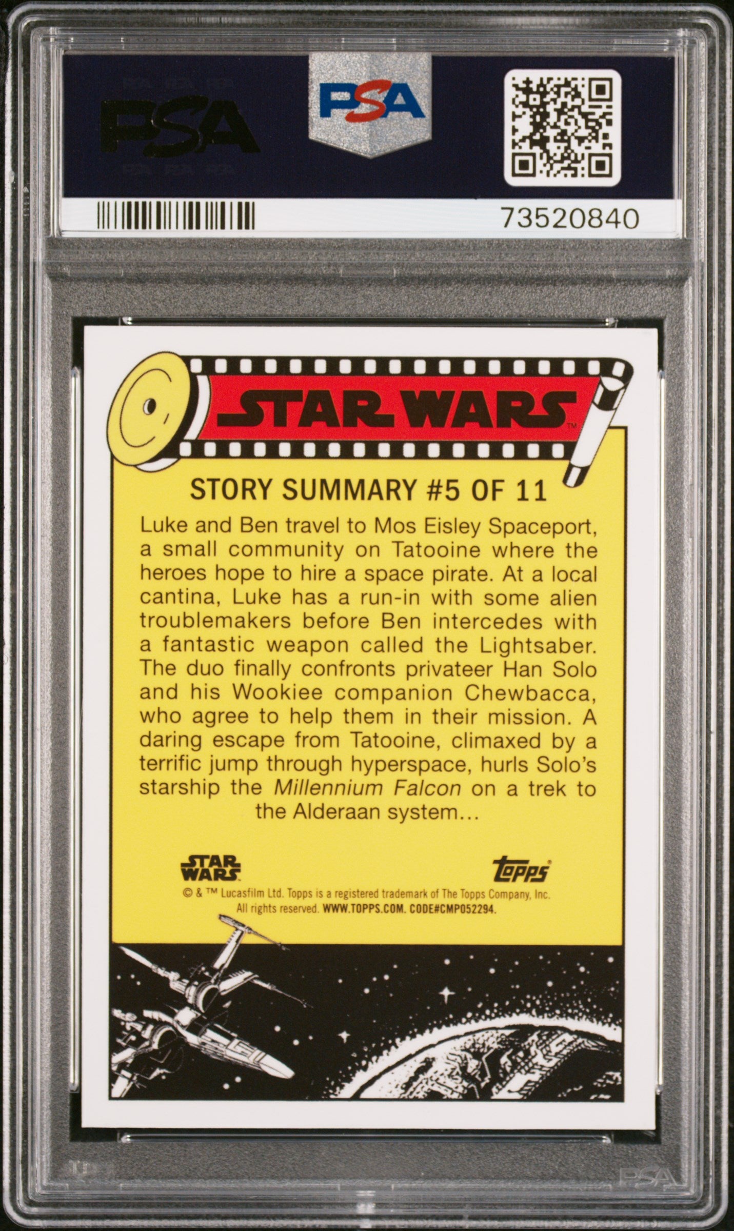 2022 Topps Chrome Sapphire Edition Star Wars Stpd. By Stormtroopers #29 PSA 10