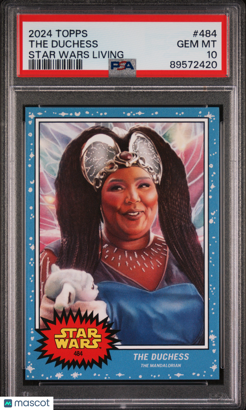 2024 Topps Star Wars Living The Duchess #484 PSA 10