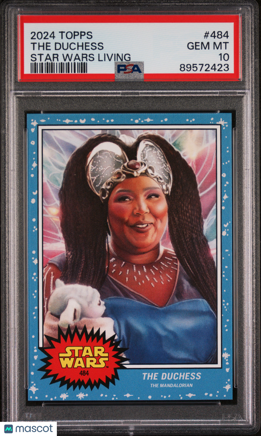 2024 Topps Star Wars Living The Duchess #484 PSA 10
