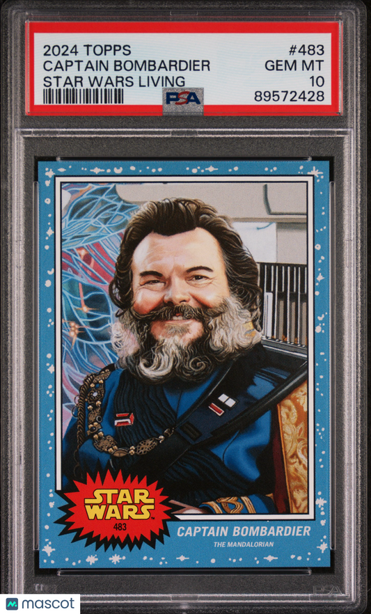 2024 Topps Star Wars Living Captain Bombardier #483 PSA 10
