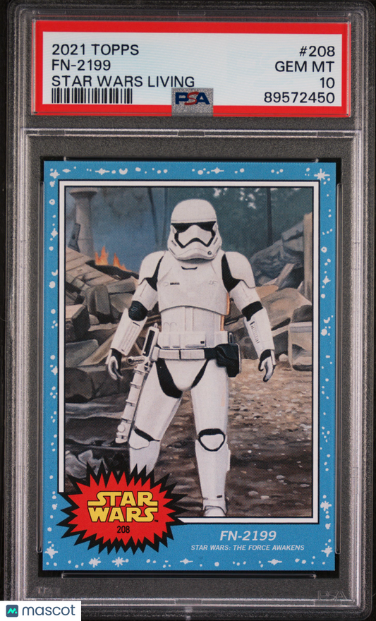 2021 Topps Star Wars Living FN-2199 #208 PSA 10