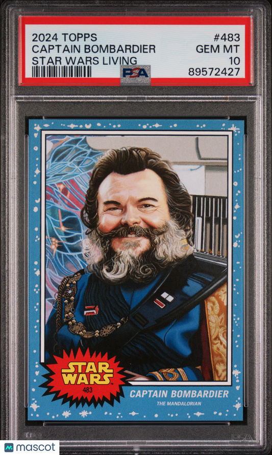 2024 Topps Star Wars Living Captain Bombardier #483 PSA 10