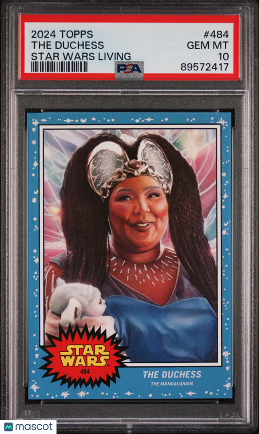 2024 Topps Star Wars Living The Duchess #484 PSA 10