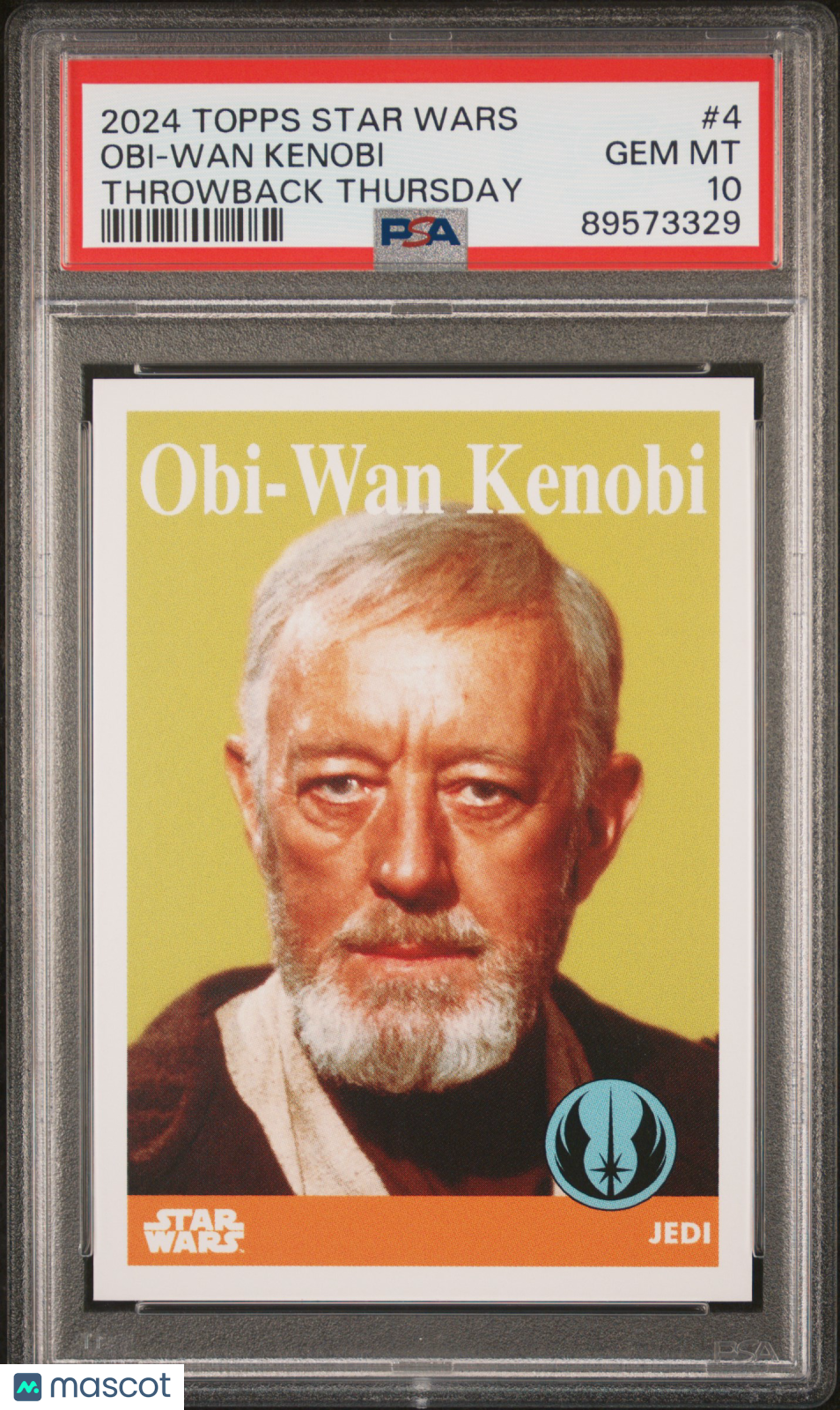 2024 Topps Star Wars Throwback Thursday Obi-Wan Kenobi #4 PSA 10