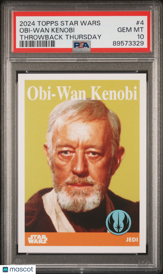 2024 Topps Star Wars Throwback Thursday Obi-Wan Kenobi #4 PSA 10